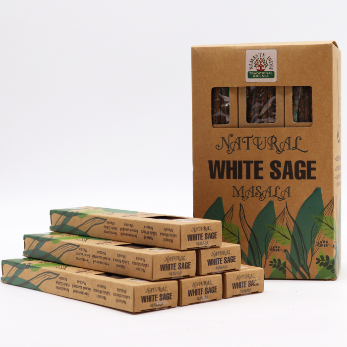 Betisoare Parfumate Premium Masala - White Sage [4]