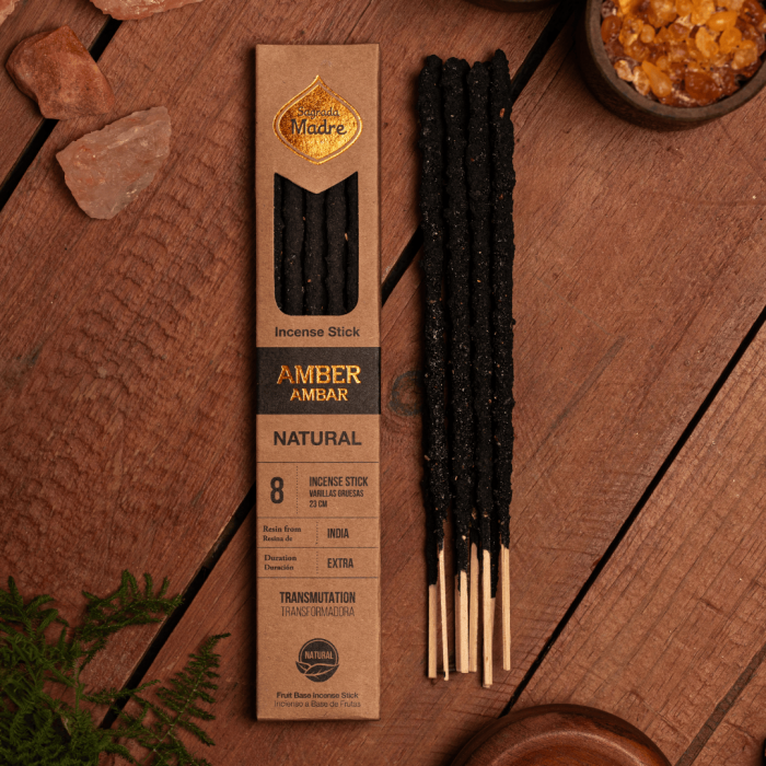 Bețișoare Parfumate Luxury Sagrada Madre Colecția Naturales - Amber [1]
