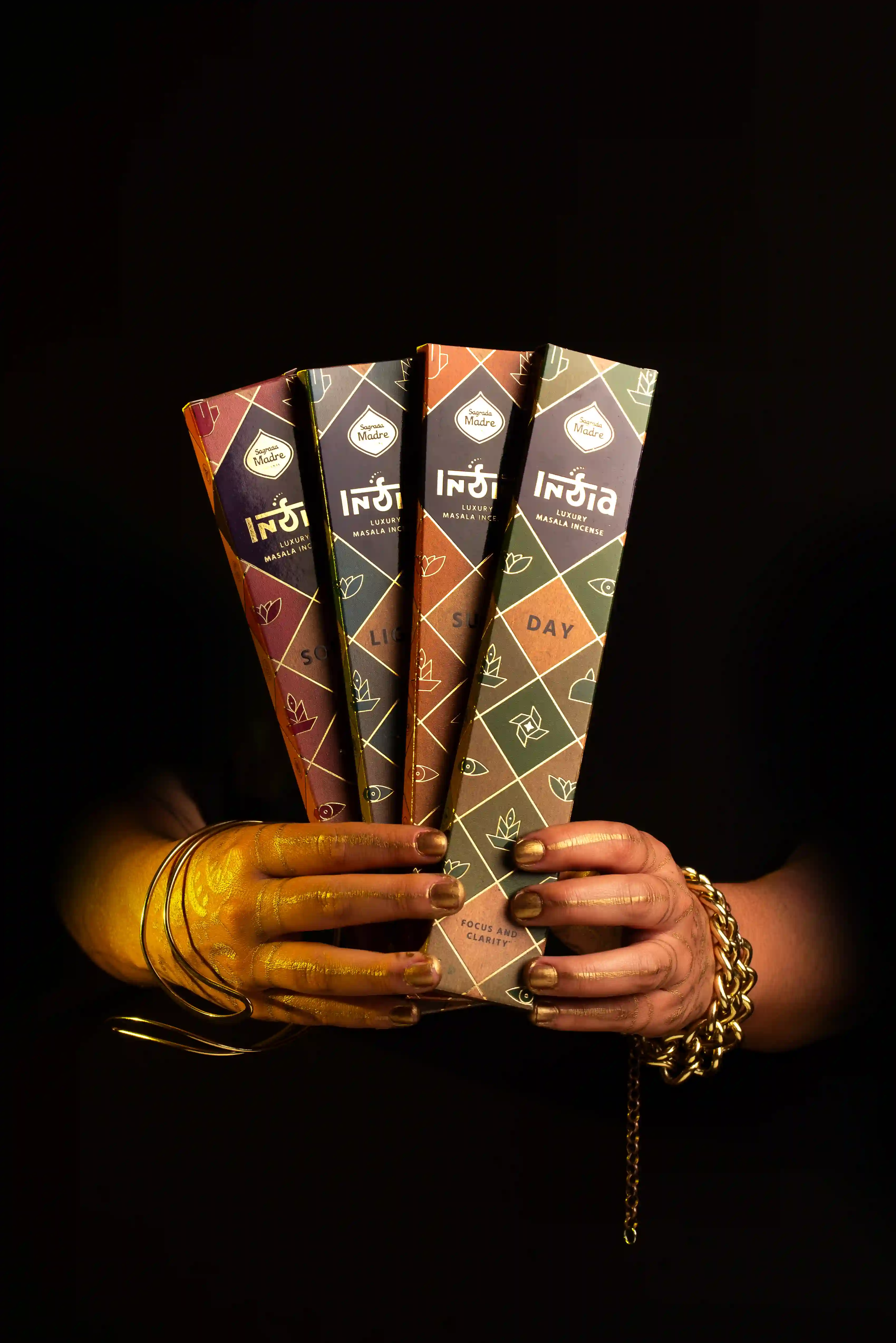 Bețișoare Parfumate Luxury Sagrada Madre Colecția India Masala - Alma (Liniște și Armonie) [7]