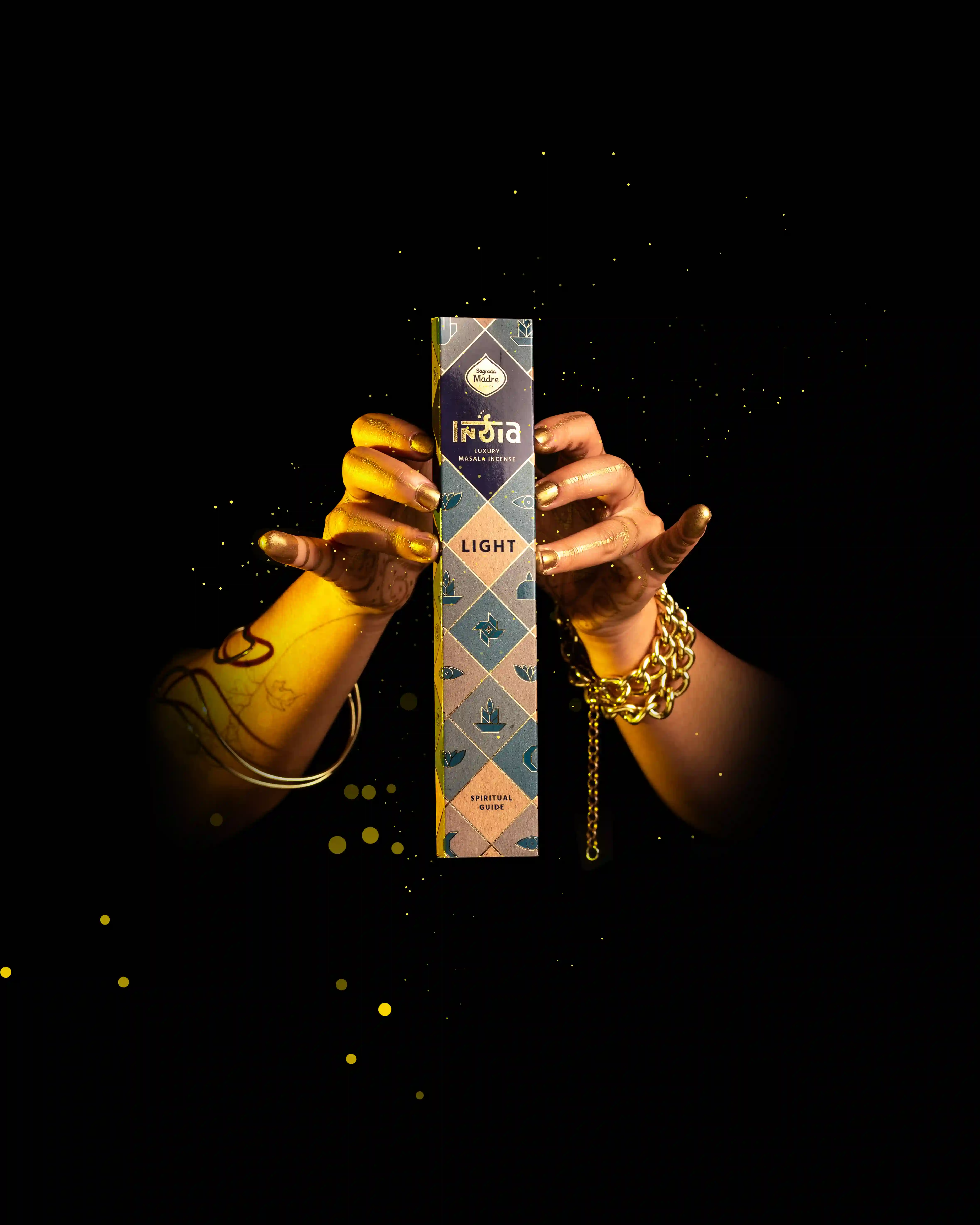 Bețișoare Parfumate Luxury Sagrada Madre Colecția India Masala - Luz (Ghid Spiritual și Lumină) [1]