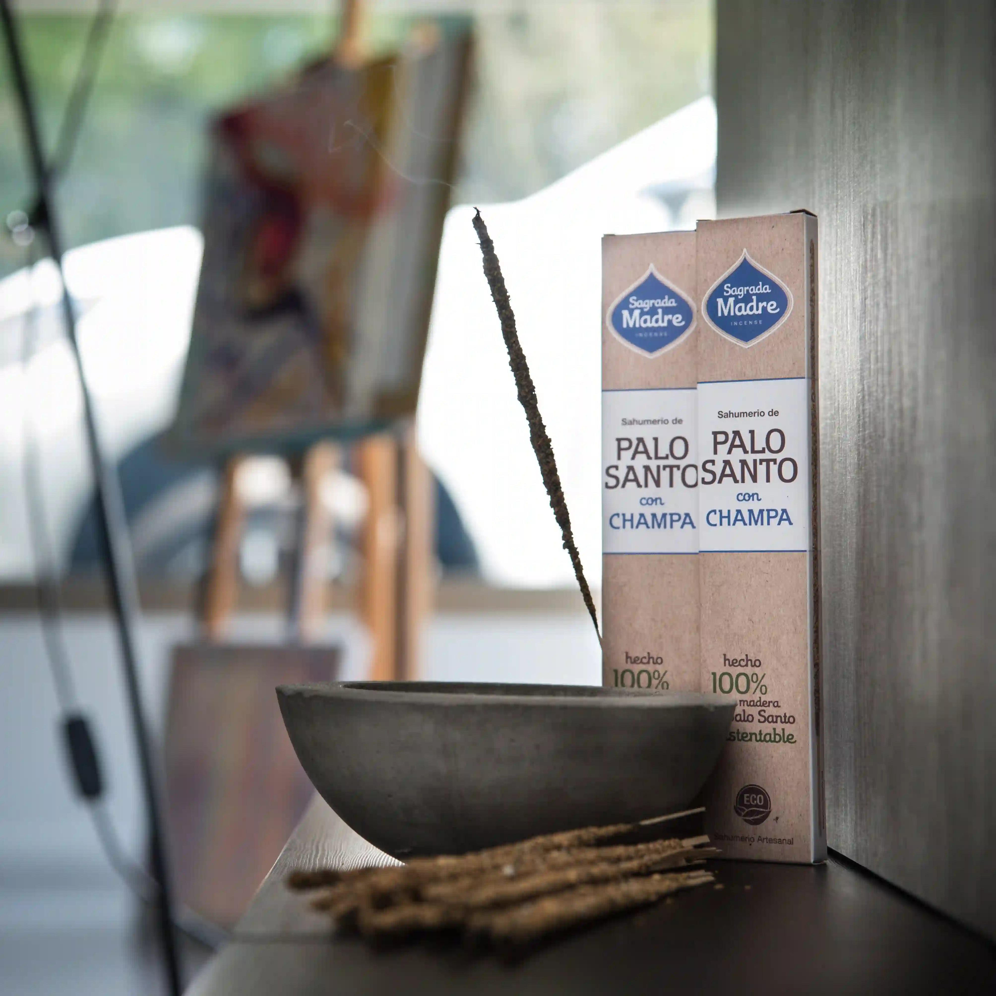 Bețișoare Parfumate Luxury Sagrada Madre Colecția Palo Santo - Champa [6]