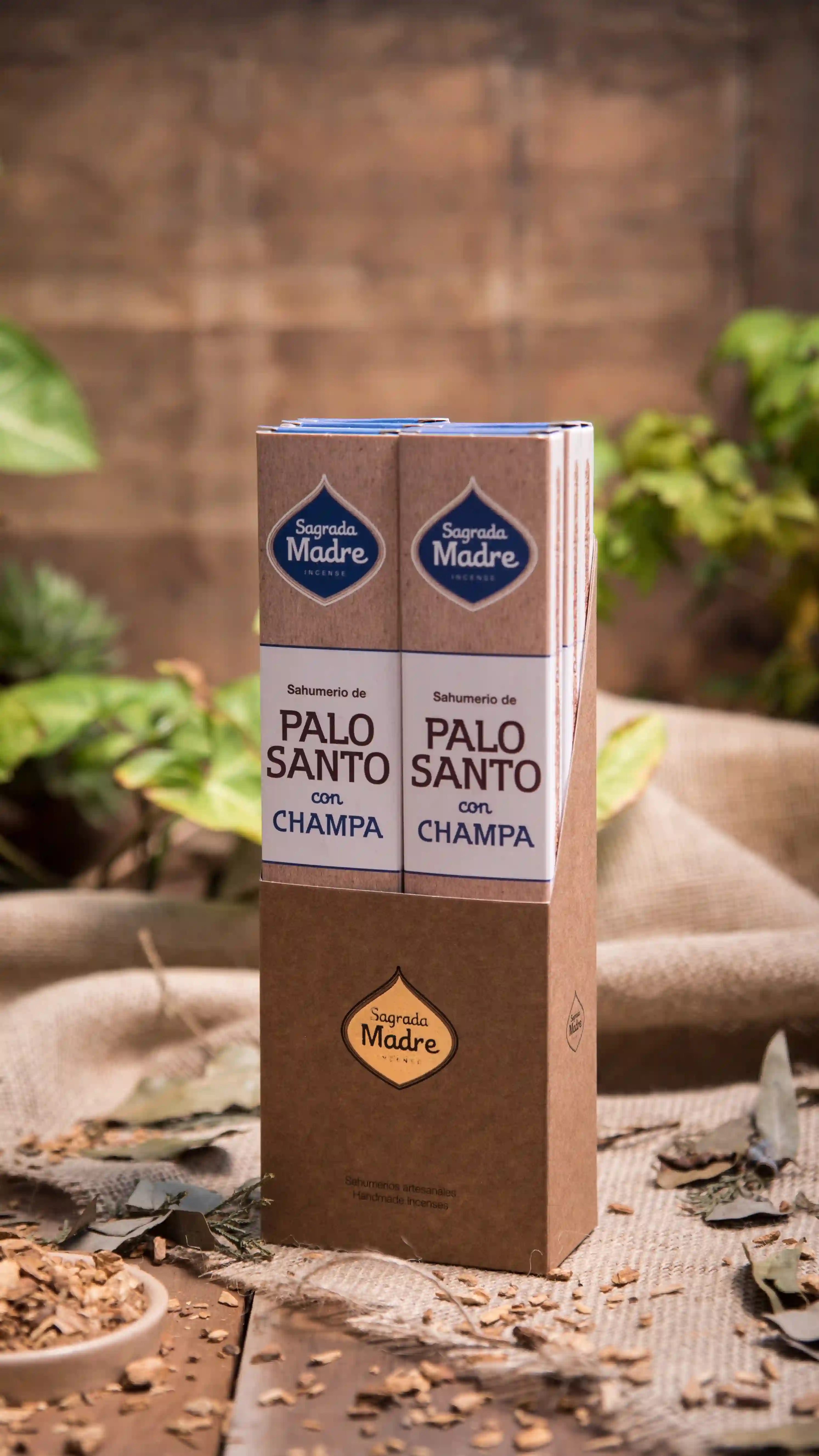 Bețișoare Parfumate Luxury Sagrada Madre Colecția Palo Santo - Champa [3]
