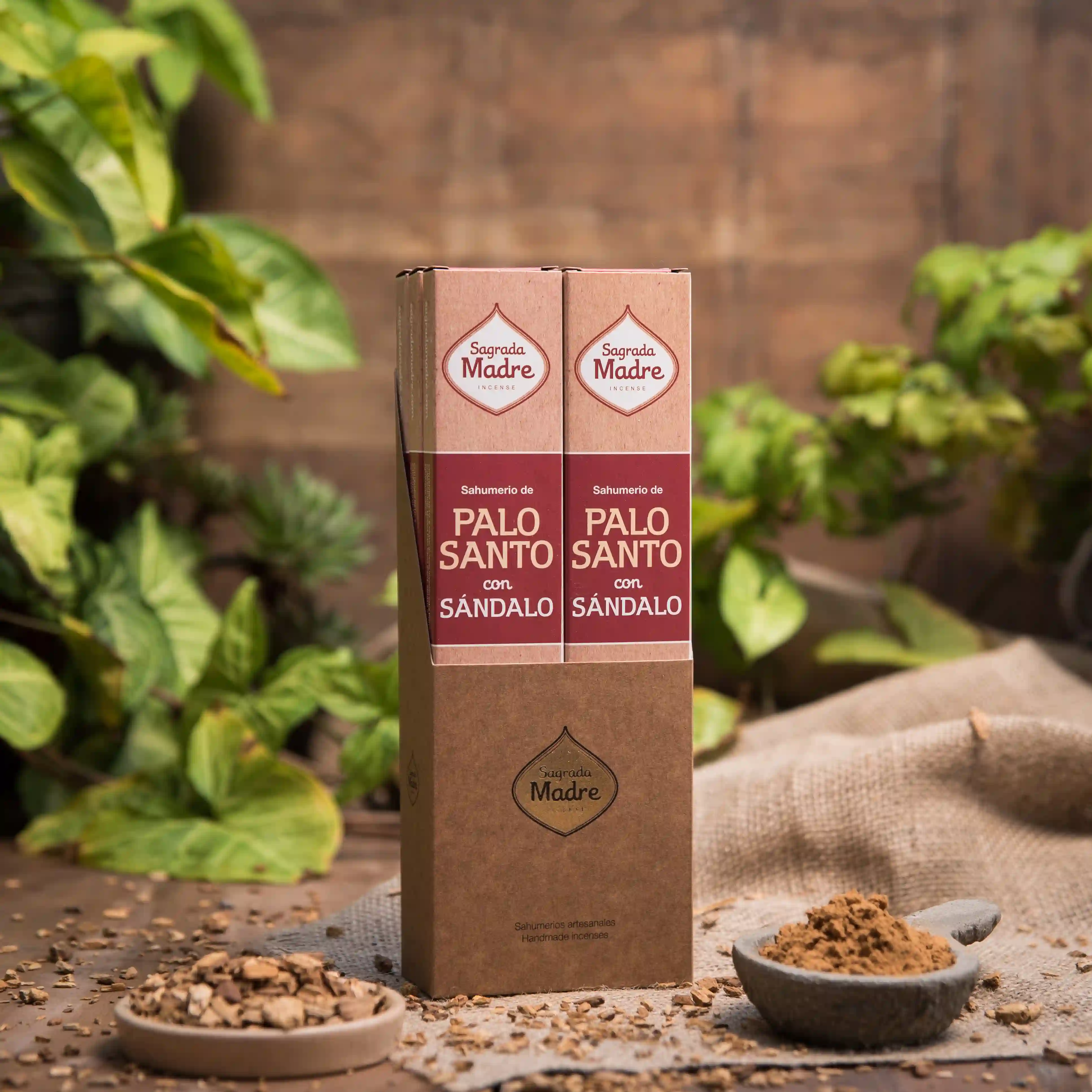 Bețișoare Parfumate Luxury Sagrada Madre Colecția Palo Santo - Santal [6]