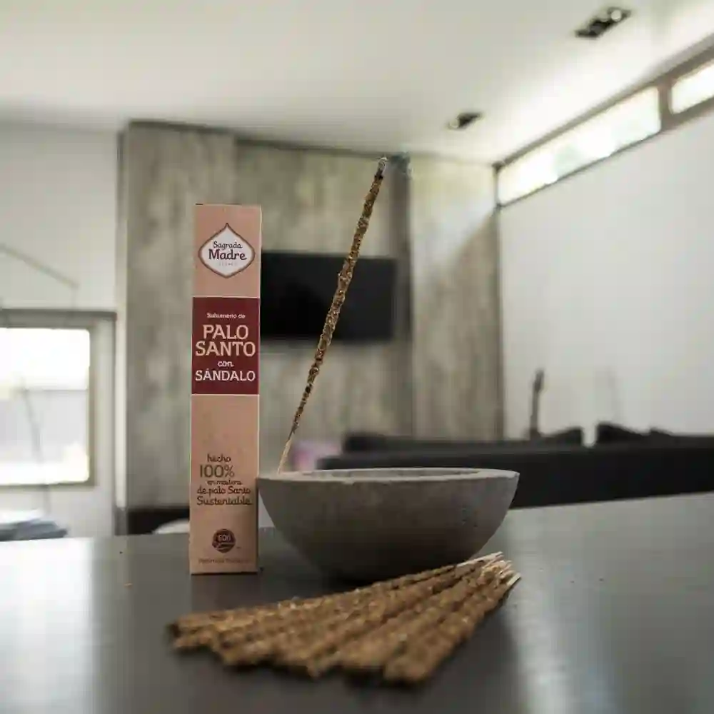 Bețișoare Parfumate Luxury Sagrada Madre Colecția Palo Santo - Santal [5]