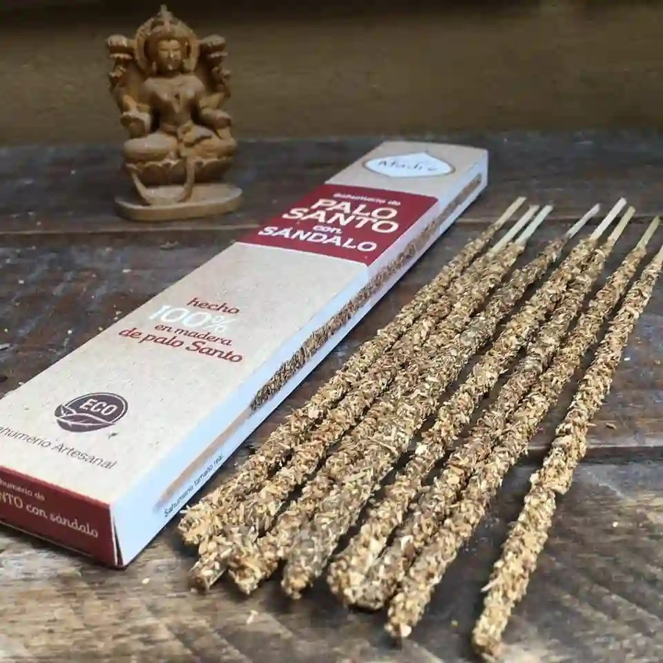 Bețișoare Parfumate Luxury Sagrada Madre Colecția Palo Santo - Santal [9]