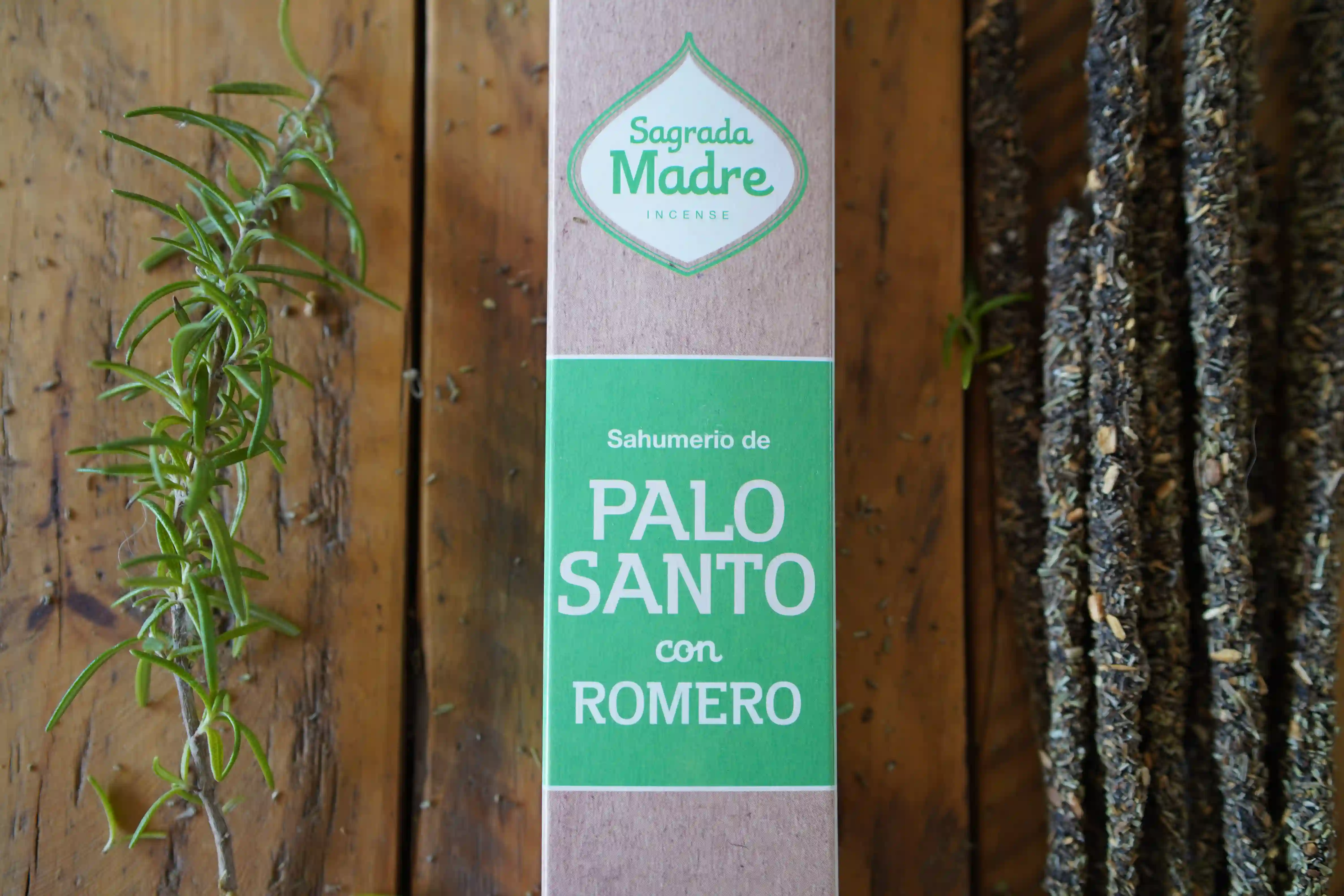 Bețișoare Parfumate Luxury Sagrada Madre Colecția Palo Santo - Rozmarin [7]