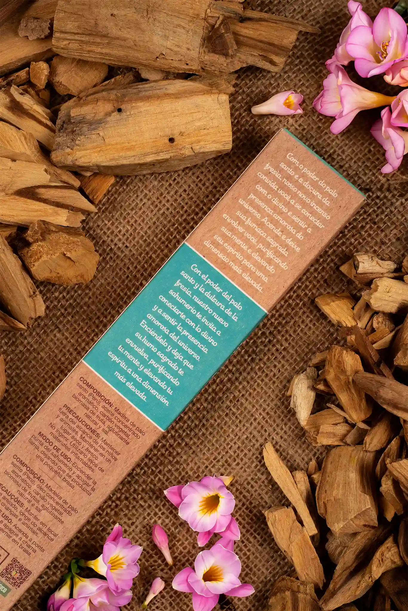 Bețișoare Parfumate Luxury Sagrada Madre Colecția Palo Santo - Frezie [3]