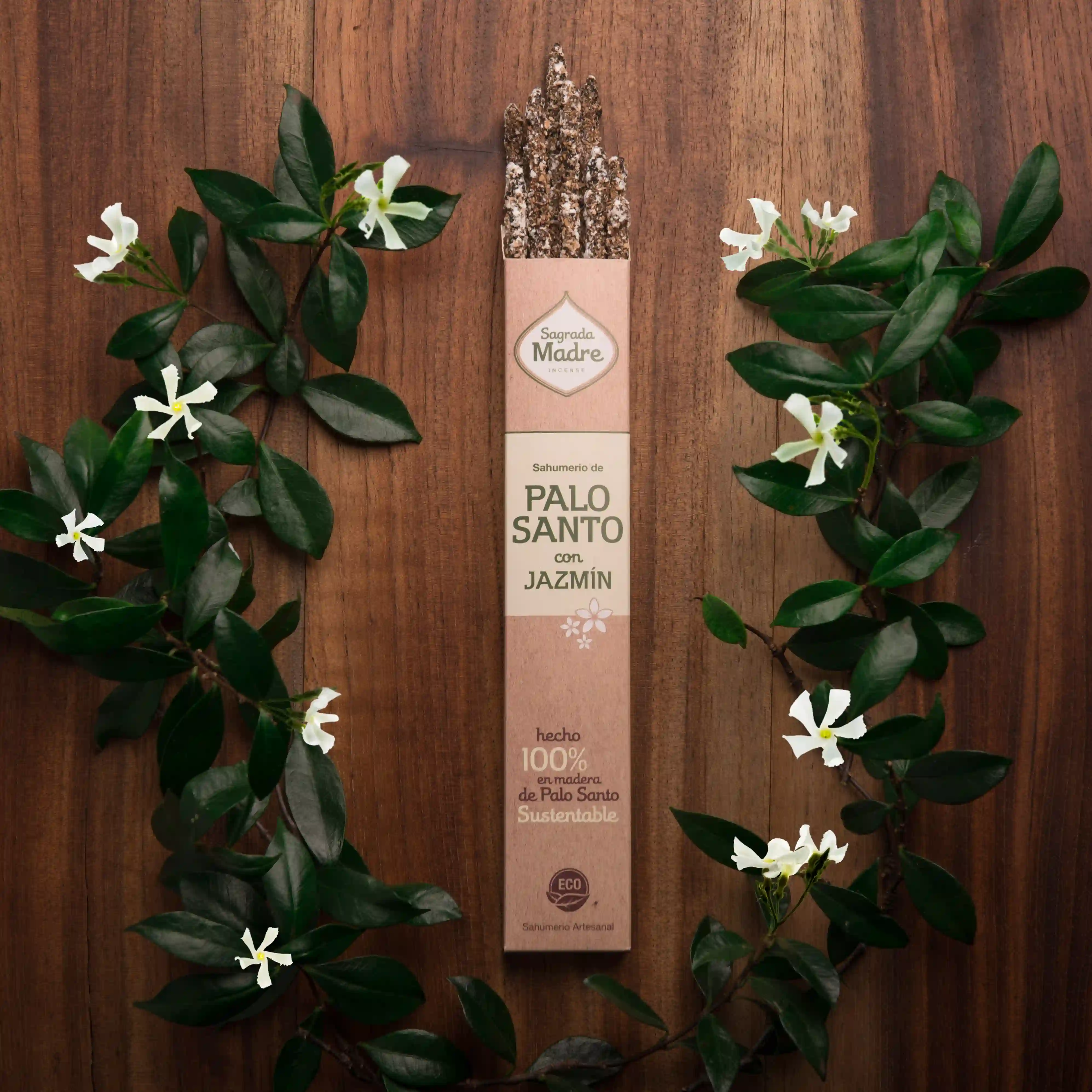 Bețișoare Parfumate Luxury Sagrada Madre Colecția Palo Santo - Iasomie [5]