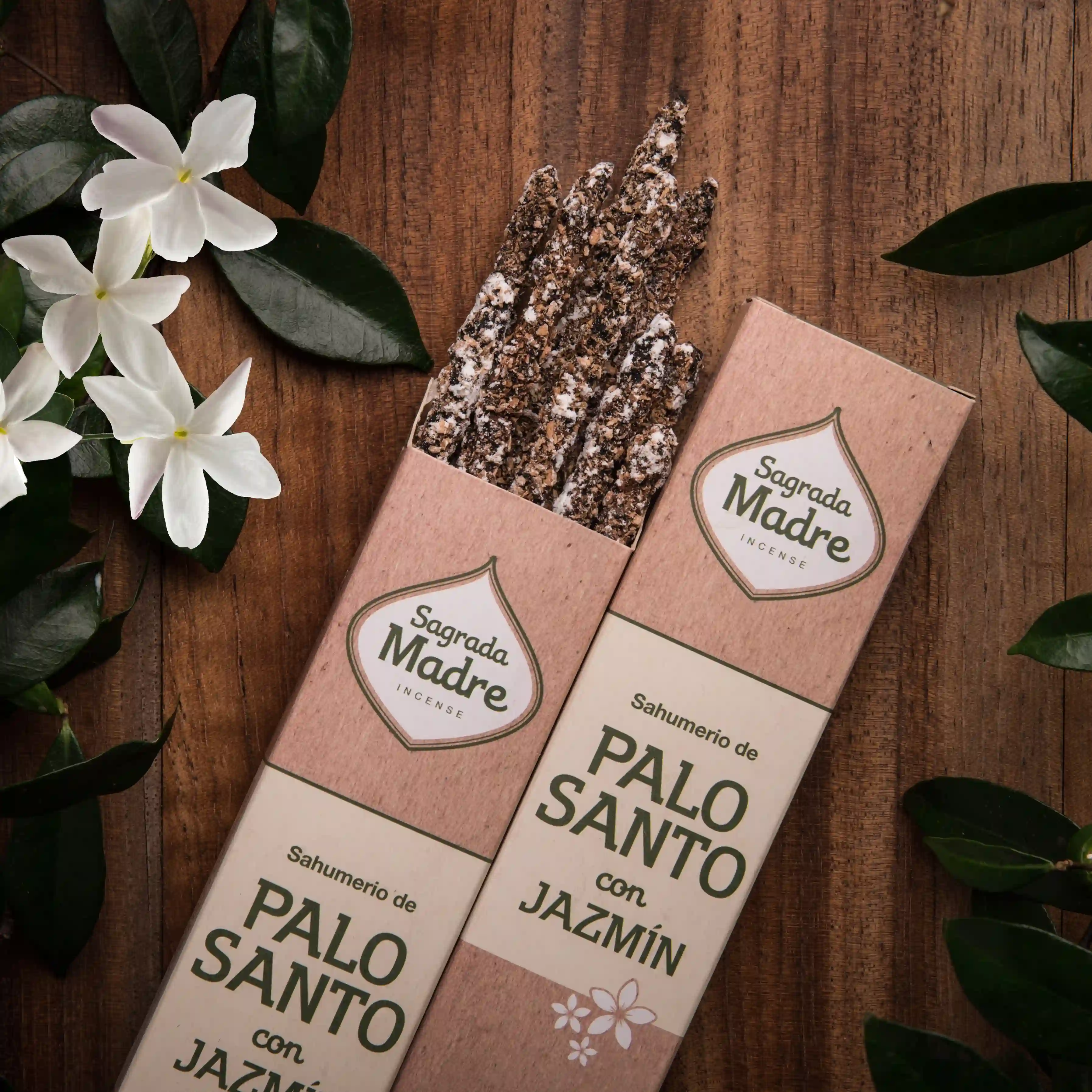 Bețișoare Parfumate Luxury Sagrada Madre Colecția Palo Santo - Iasomie [6]