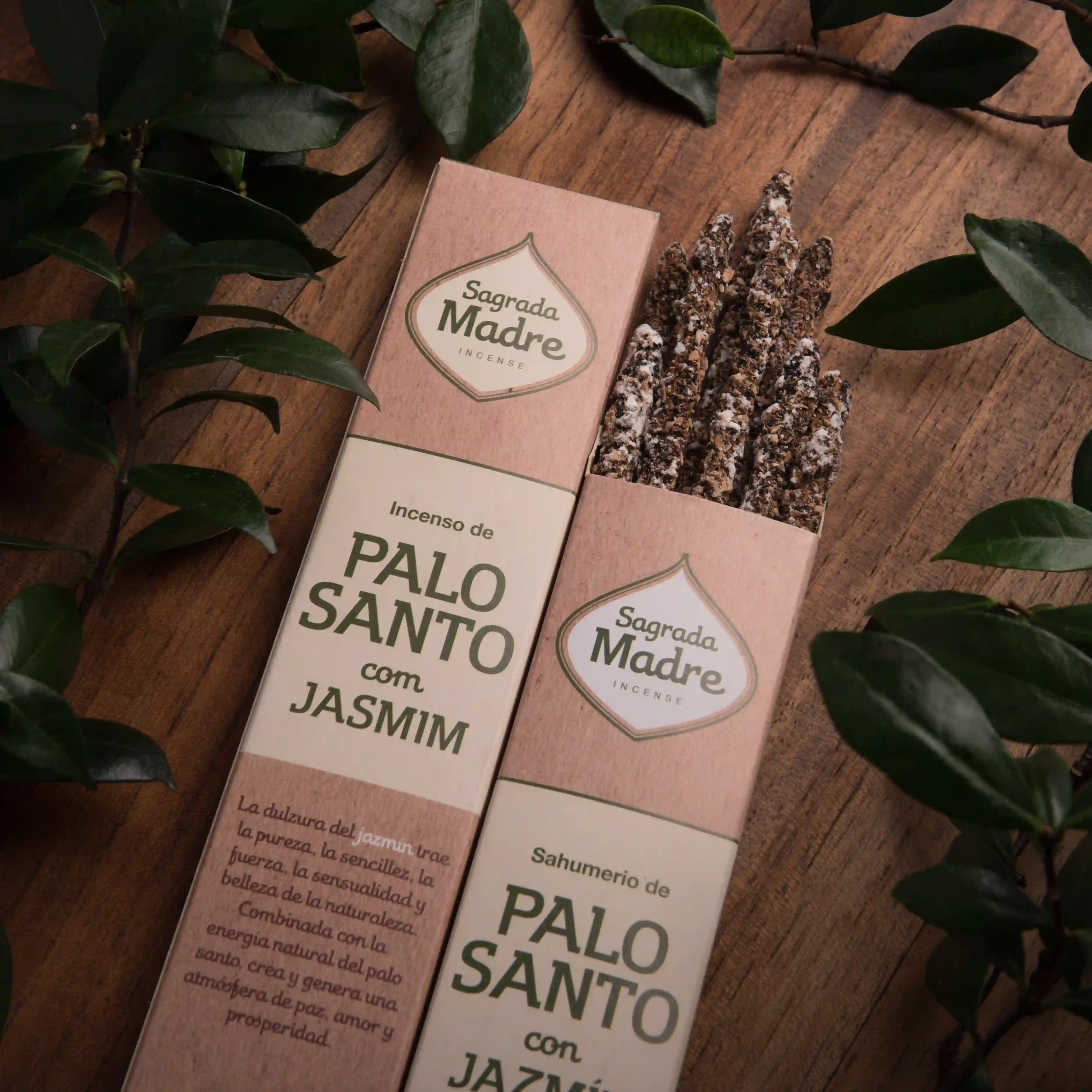 Bețișoare Parfumate Luxury Sagrada Madre Colecția Palo Santo - Iasomie [8]