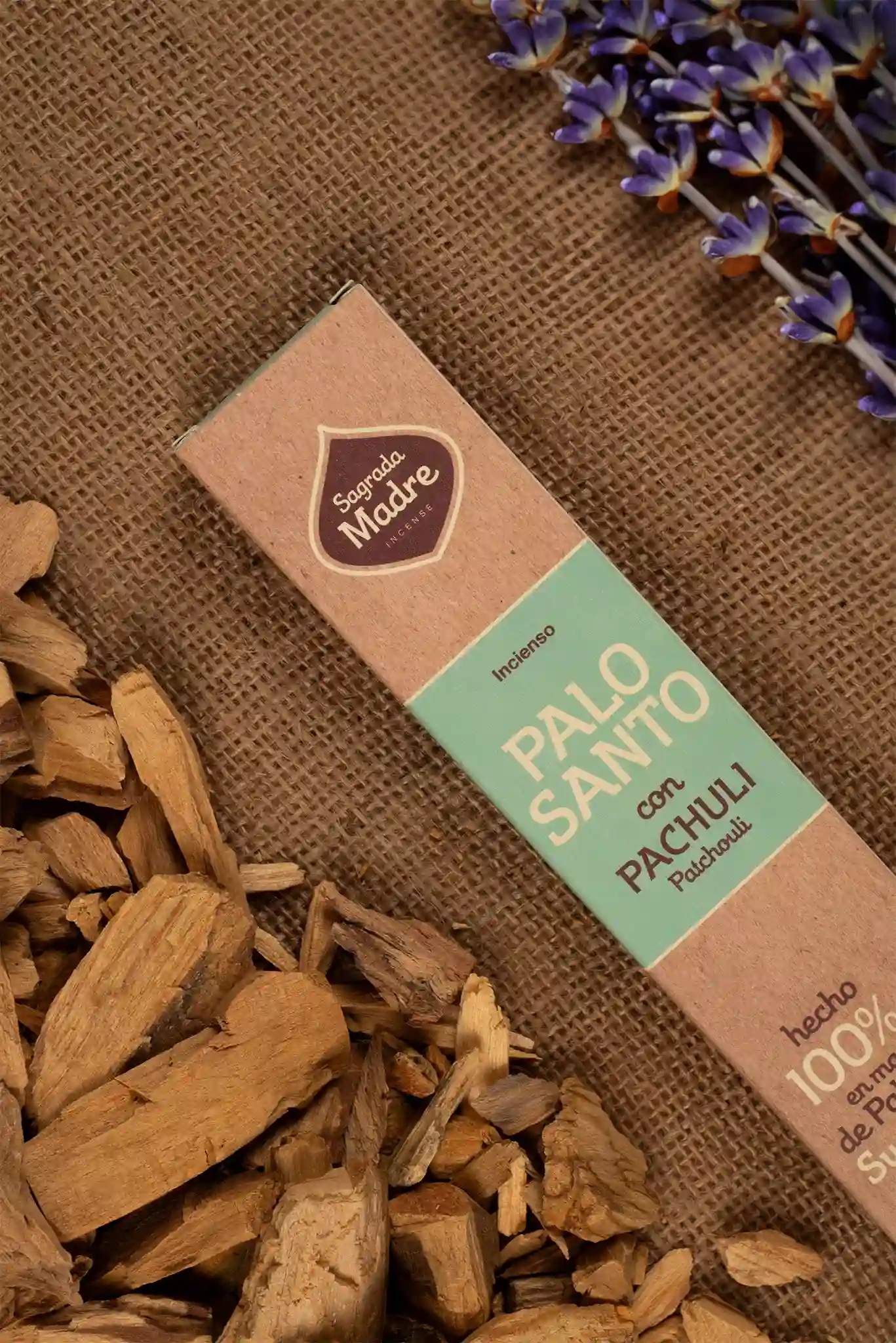 Bețișoare Parfumate Luxury Sagrada Madre Colecția Palo Santo - Patchouli [4]