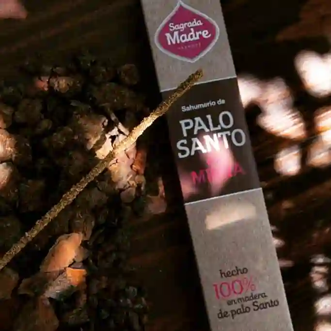 Bețișoare Parfumate Luxury Sagrada Madre Colecția Palo Santo - Smirnă [9]