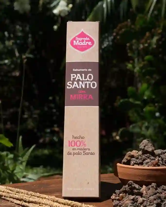 Bețișoare Parfumate Luxury Sagrada Madre Colecția Palo Santo - Smirnă [8]