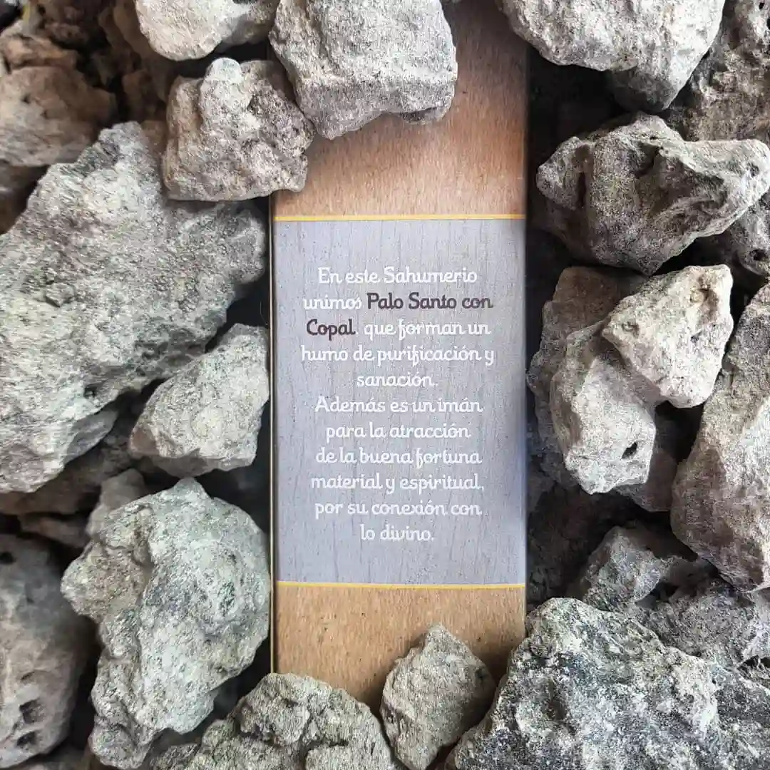 Bețișoare Parfumate Luxury Sagrada Madre Colecția Palo Santo - Copal [8]
