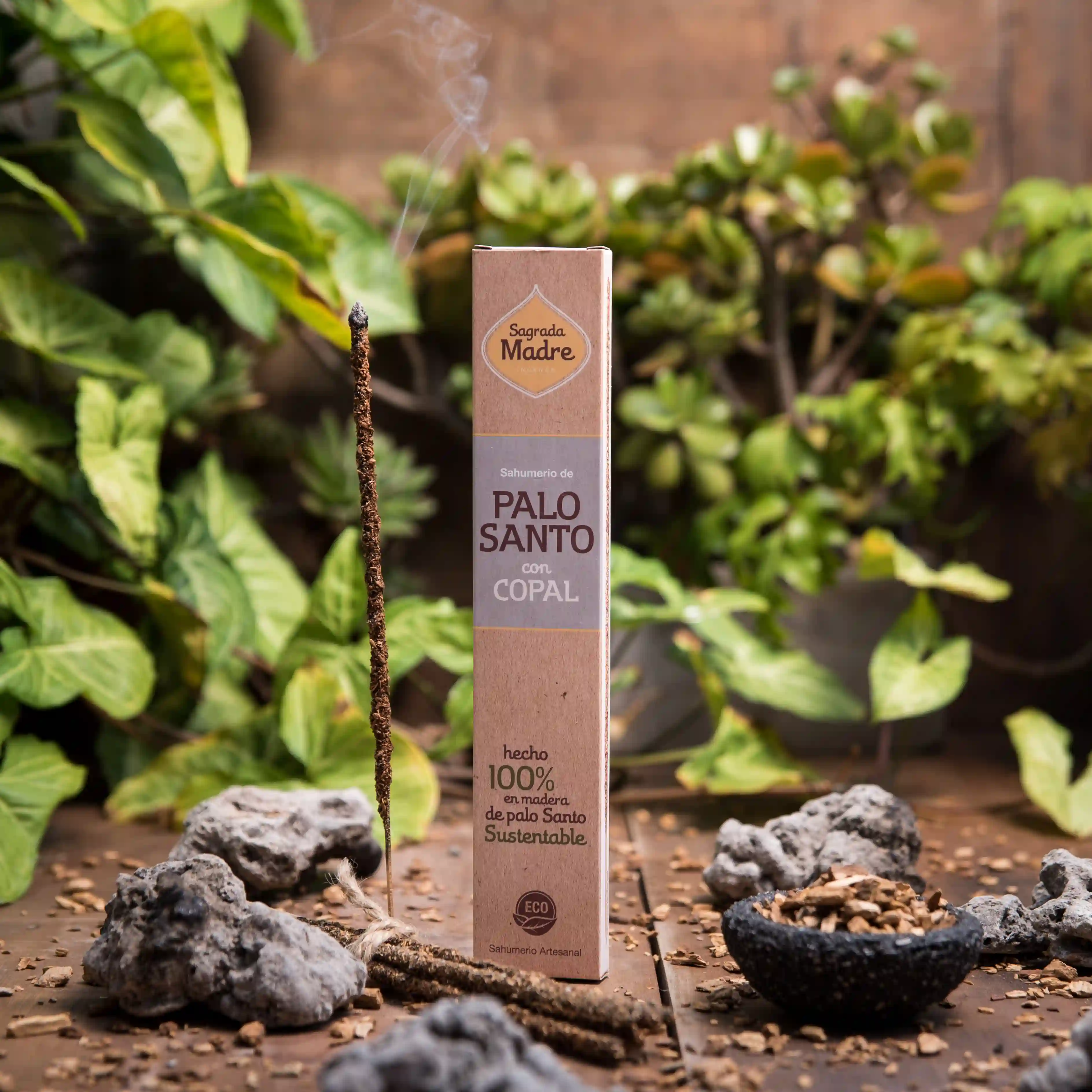 Bețișoare Parfumate Luxury Sagrada Madre Colecția Palo Santo - Copal [1]