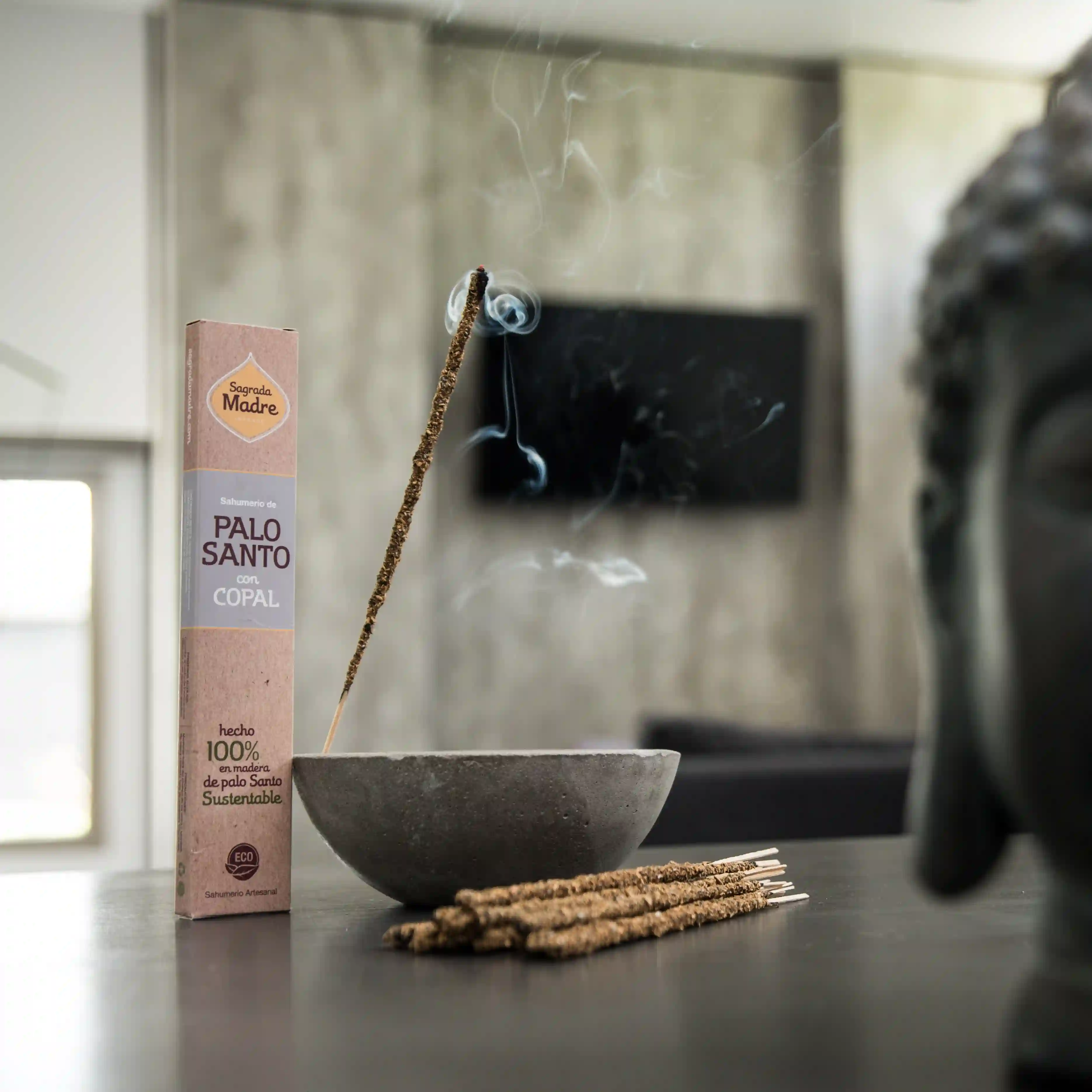Bețișoare Parfumate Luxury Sagrada Madre Colecția Palo Santo - Copal [3]
