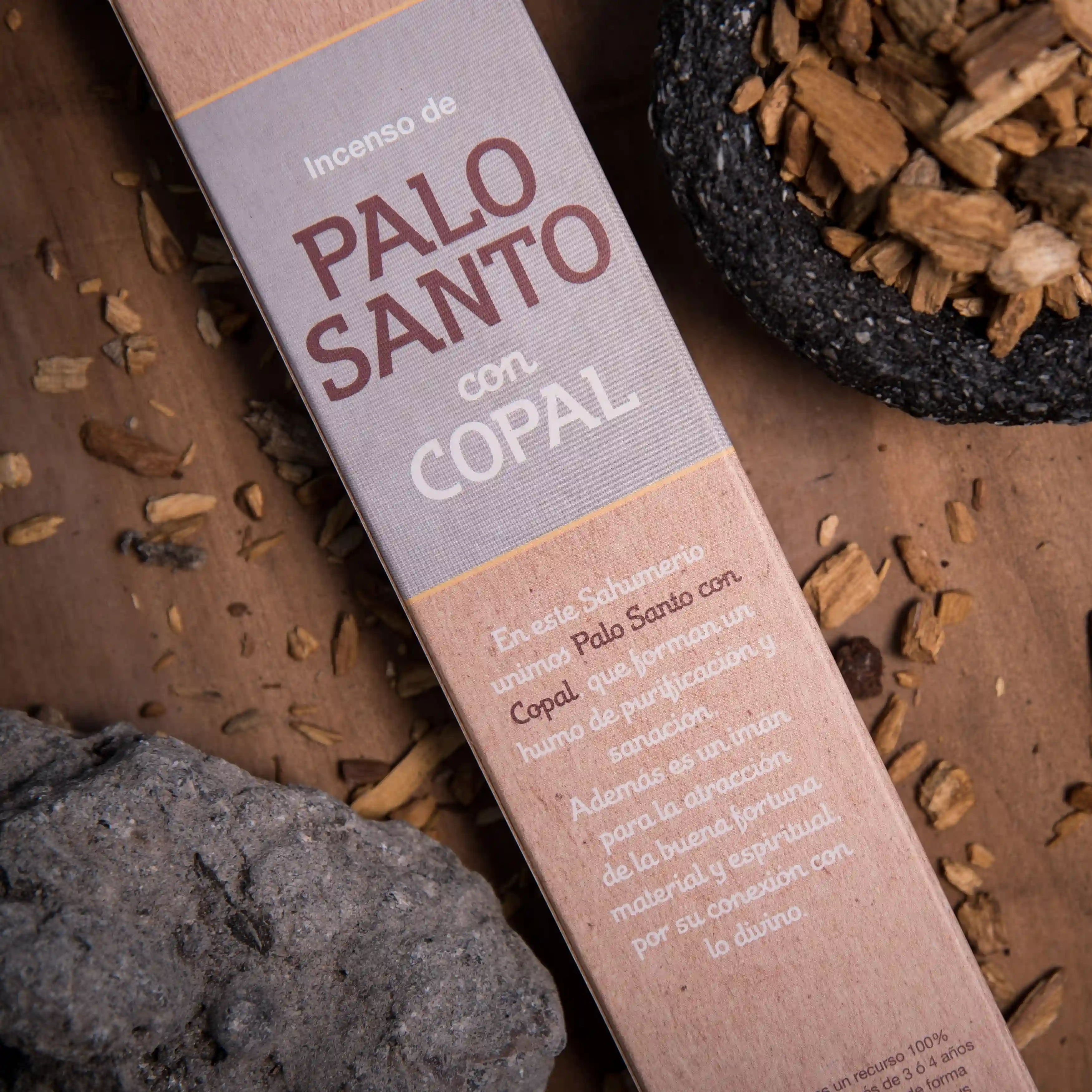 Bețișoare Parfumate Luxury Sagrada Madre Colecția Palo Santo - Copal [2]