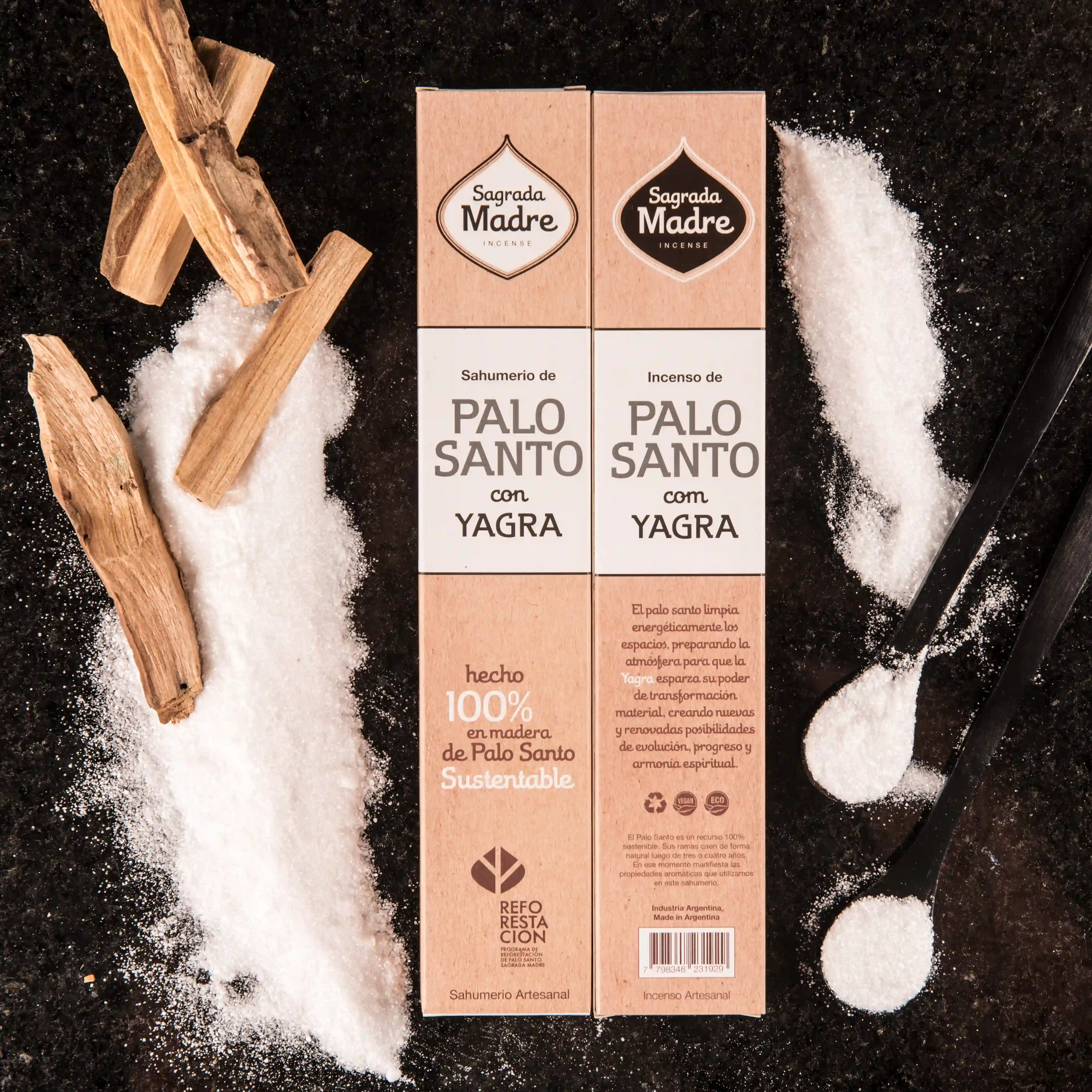Bețișoare Parfumate Luxury Sagrada Madre Colecția Palo Santo - Yagra [4]