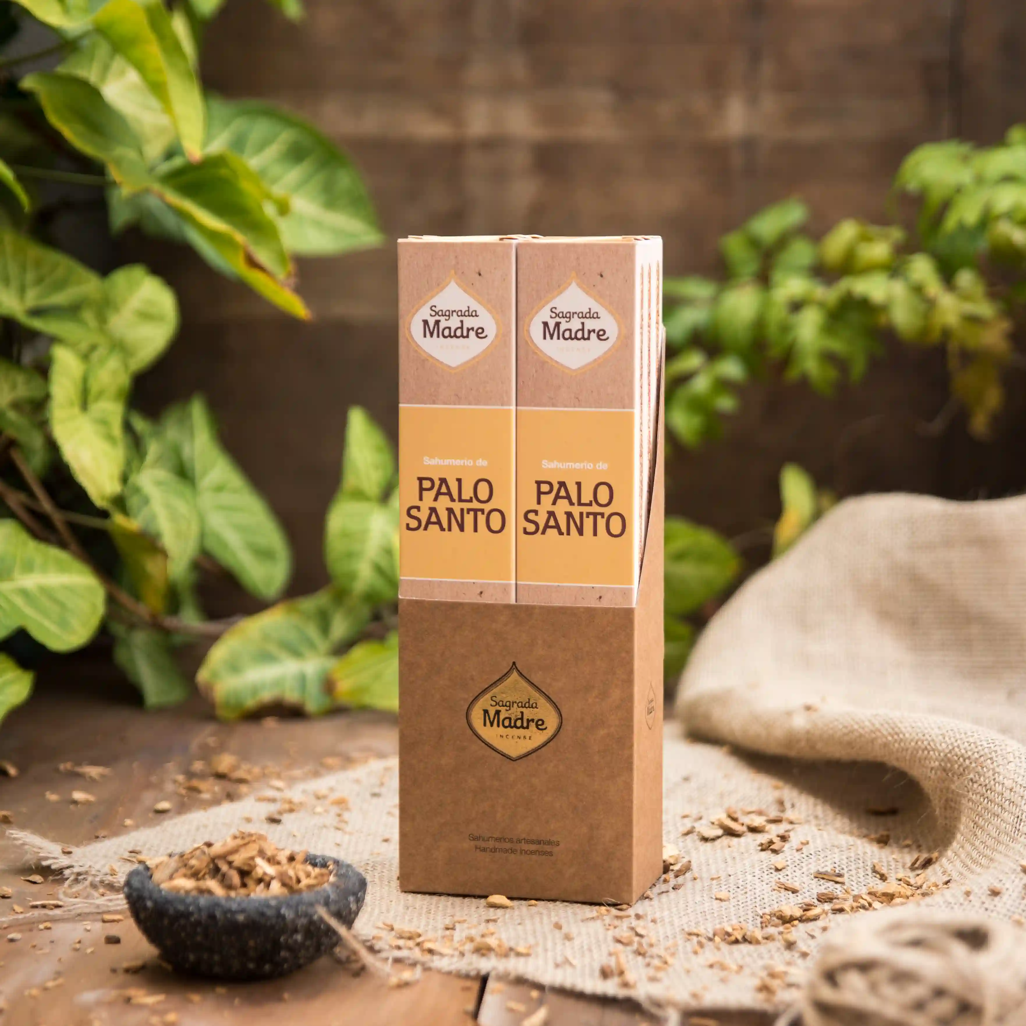 Bețișoare Parfumate Luxury Sagrada Madre Colecția Palo Santo - 100% Lemn de Santal (Peru) [2]
