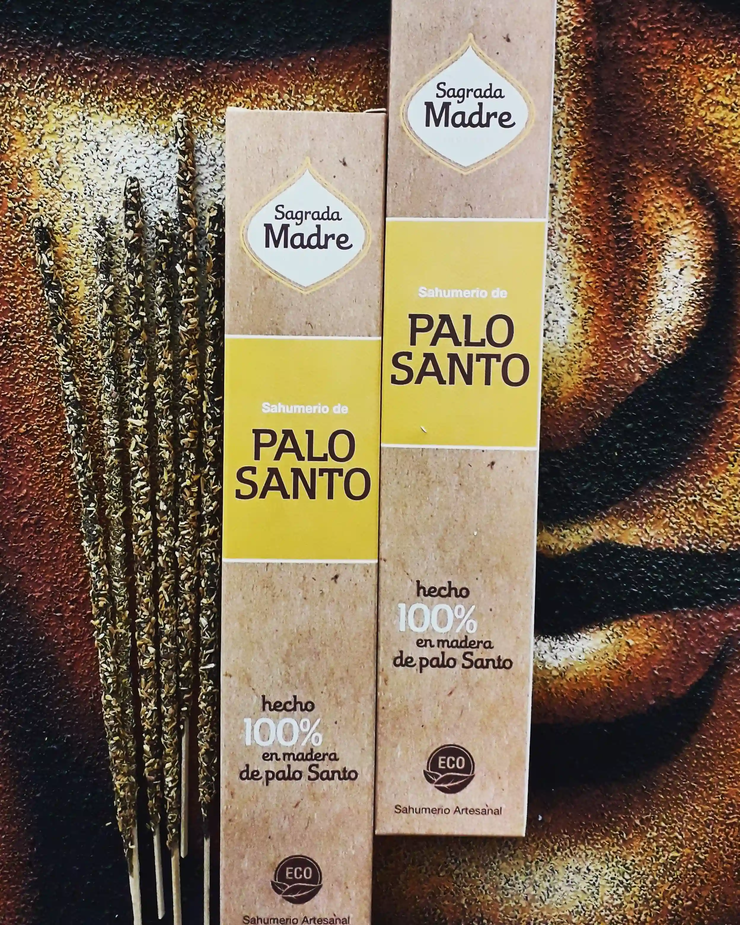 Bețișoare Parfumate Luxury Sagrada Madre Colecția Palo Santo - 100% Lemn de Santal (Peru) [10]