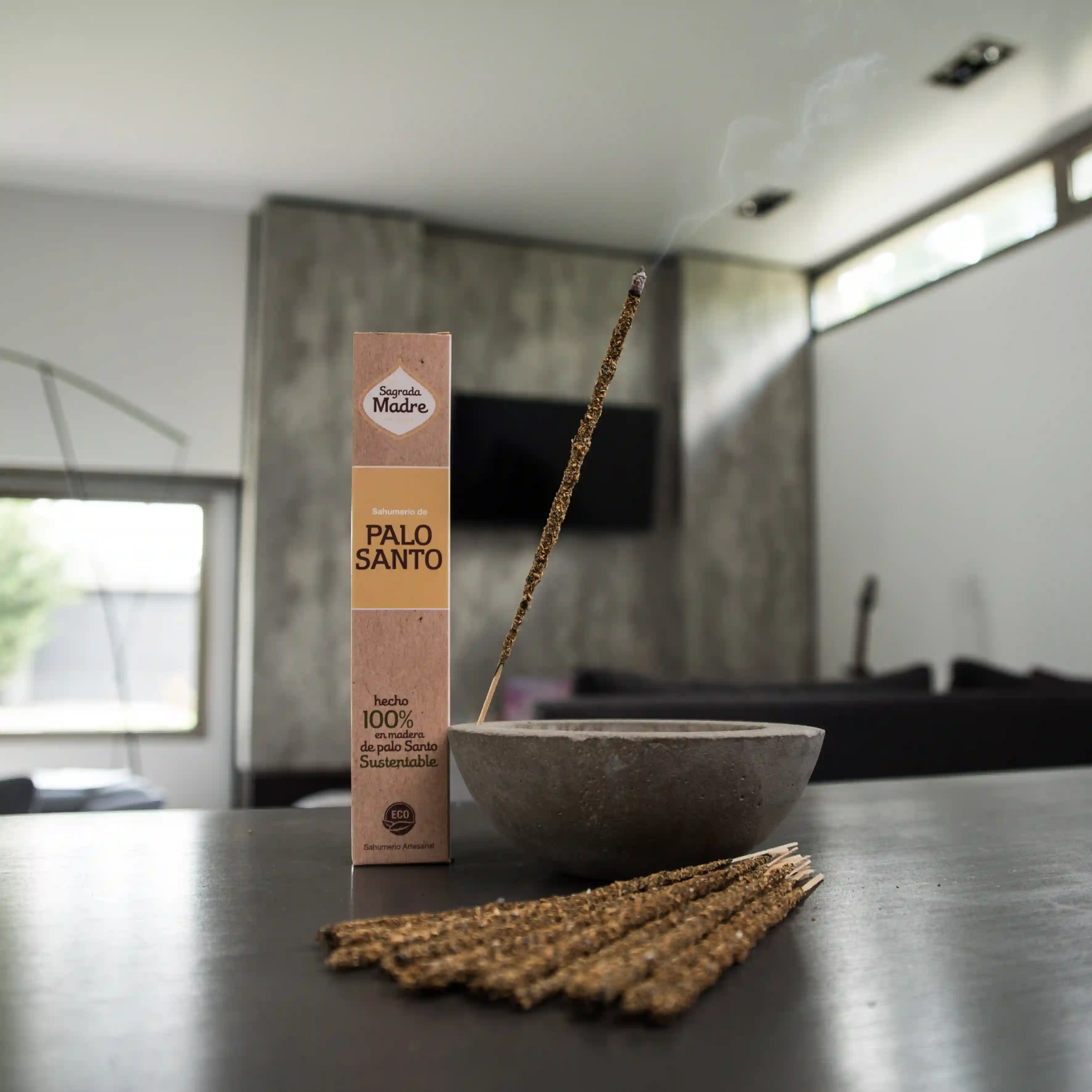 Bețișoare Parfumate Luxury Sagrada Madre Colecția Palo Santo - 100% Lemn de Santal (Peru) [3]