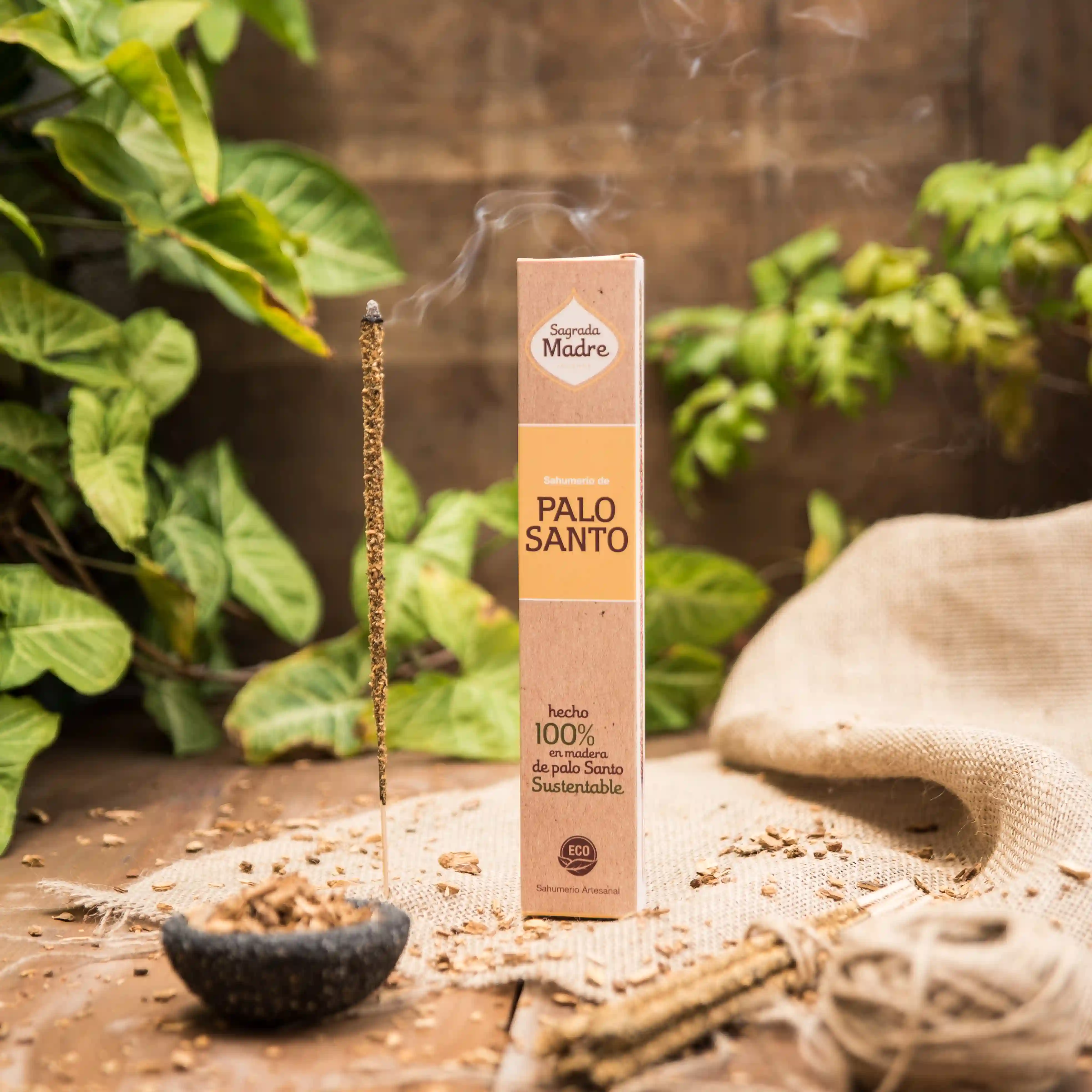 Bețișoare Parfumate Luxury Sagrada Madre Colecția Palo Santo - 100% Lemn de Santal (Peru) [5]