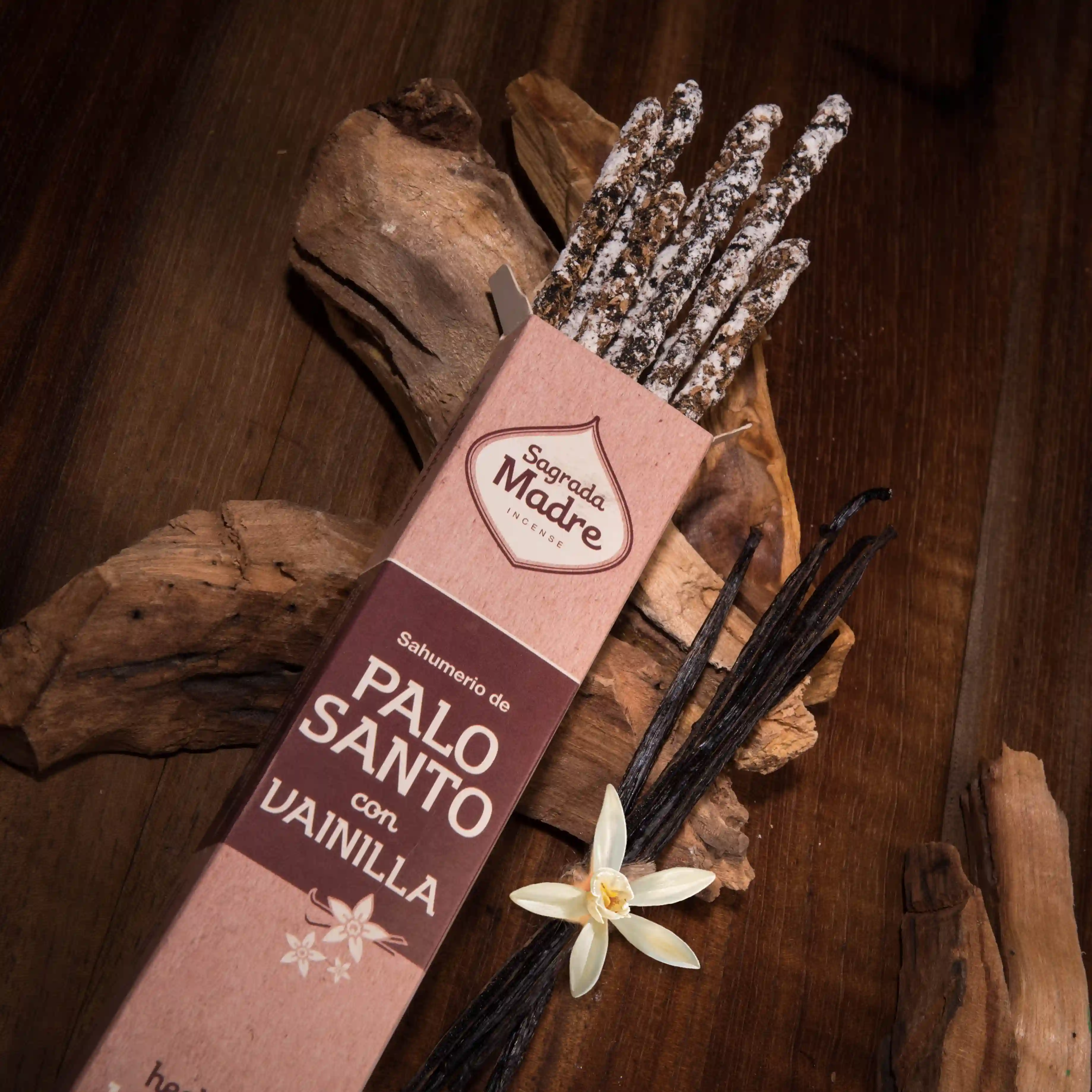 Bețișoare Parfumate Luxury Sagrada Madre Colecția Palo Santo - Vanilie [4]