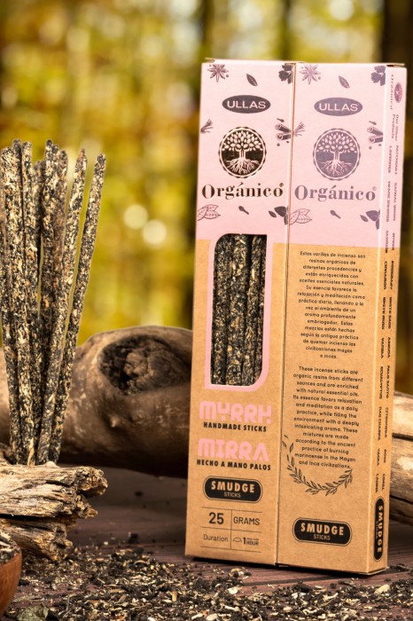 Bețișoare Parfumate Premium - Myrrh Organico [3]
