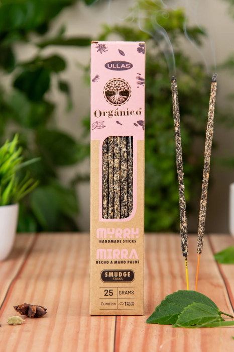 Bețișoare Parfumate Premium - Myrrh Organico [1]