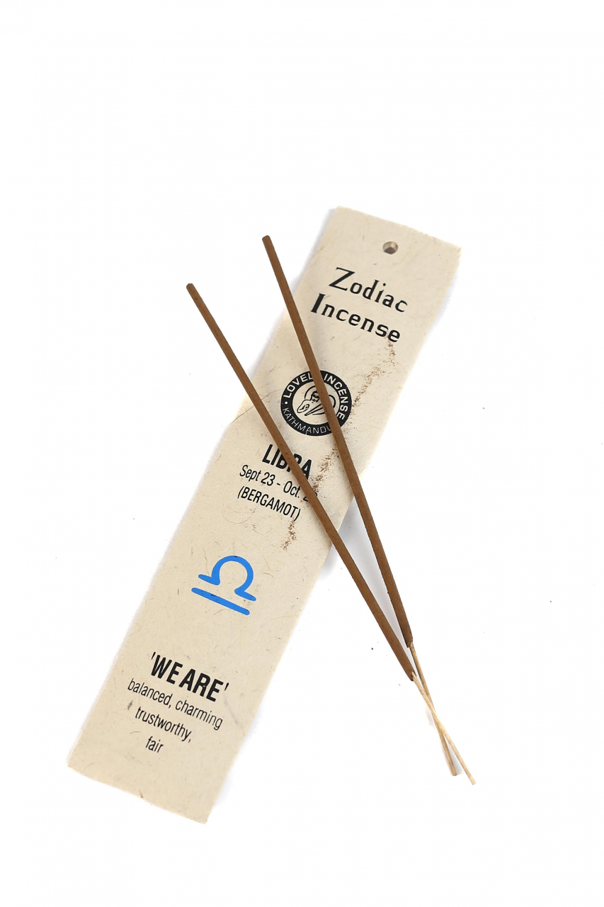 Betisoare parfumate - Zodiac Incense - Balanta ( Bergamot) [2]