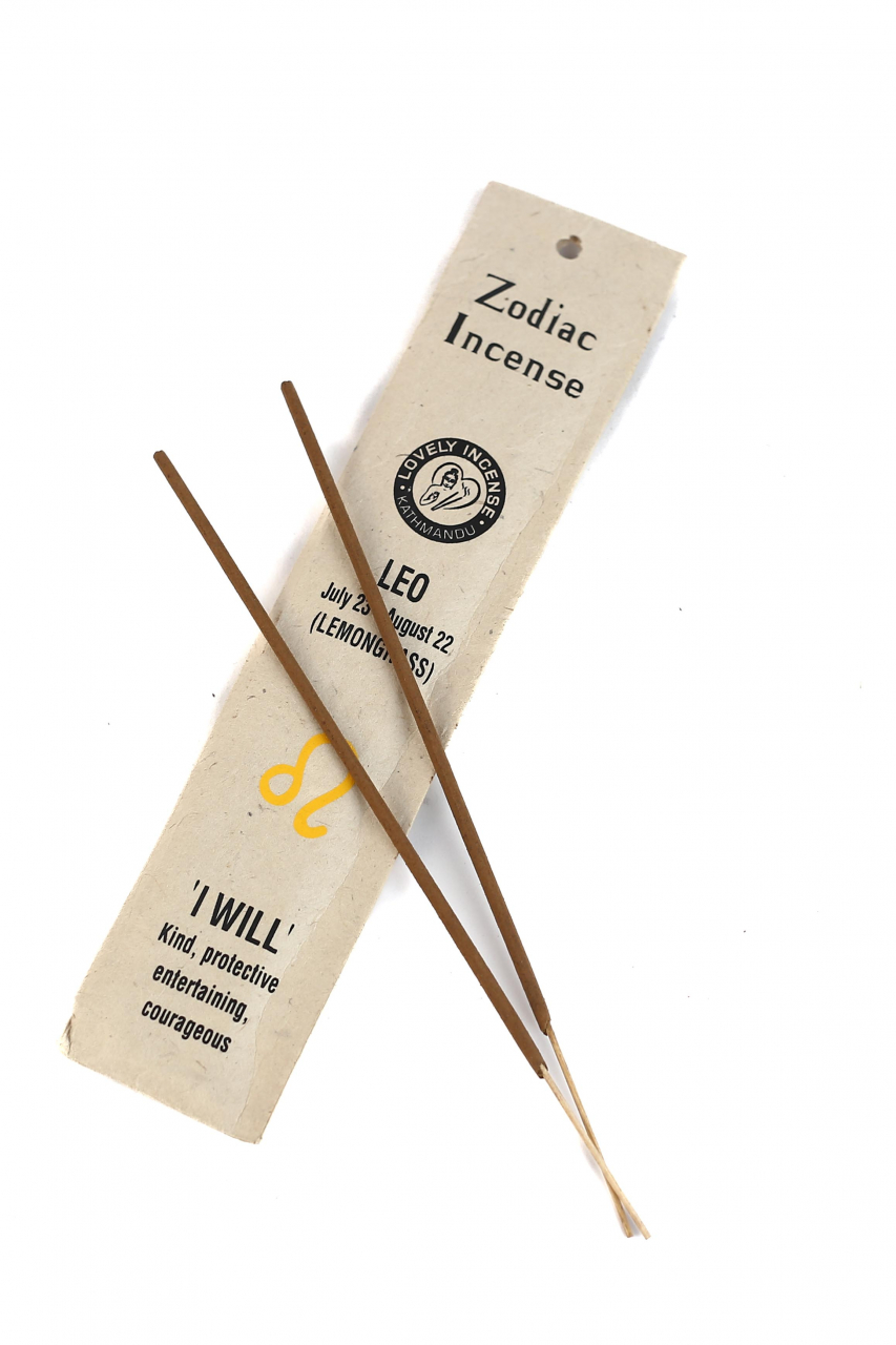 Betisoare parfumate - Zodiac Incense - Leu ( Lemongrass) [2]