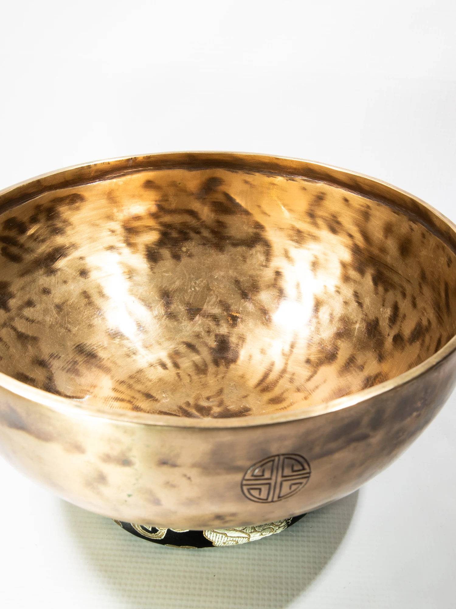 Singing Bowl Tibetan Autentic Forjat manual – Full Moon, 25 - 26 cm, 1,964 kg [4]