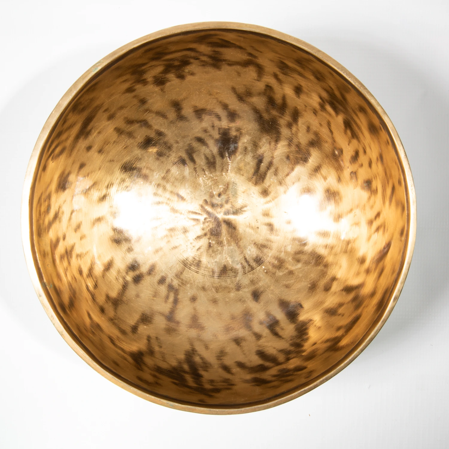 Singing Bowl Tibetan Autentic Forjat manual – Full Moon, 25 - 26 cm, 1,964 kg [2]