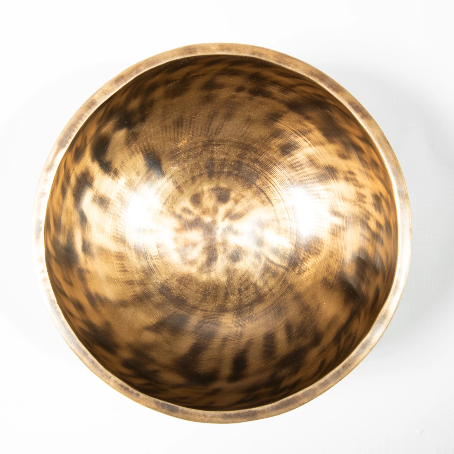 Singing Bowl Tibetan Autentic Forjat manual - Jhumka Full Moon, 17 - 18 cm, 1,132 kg [3]