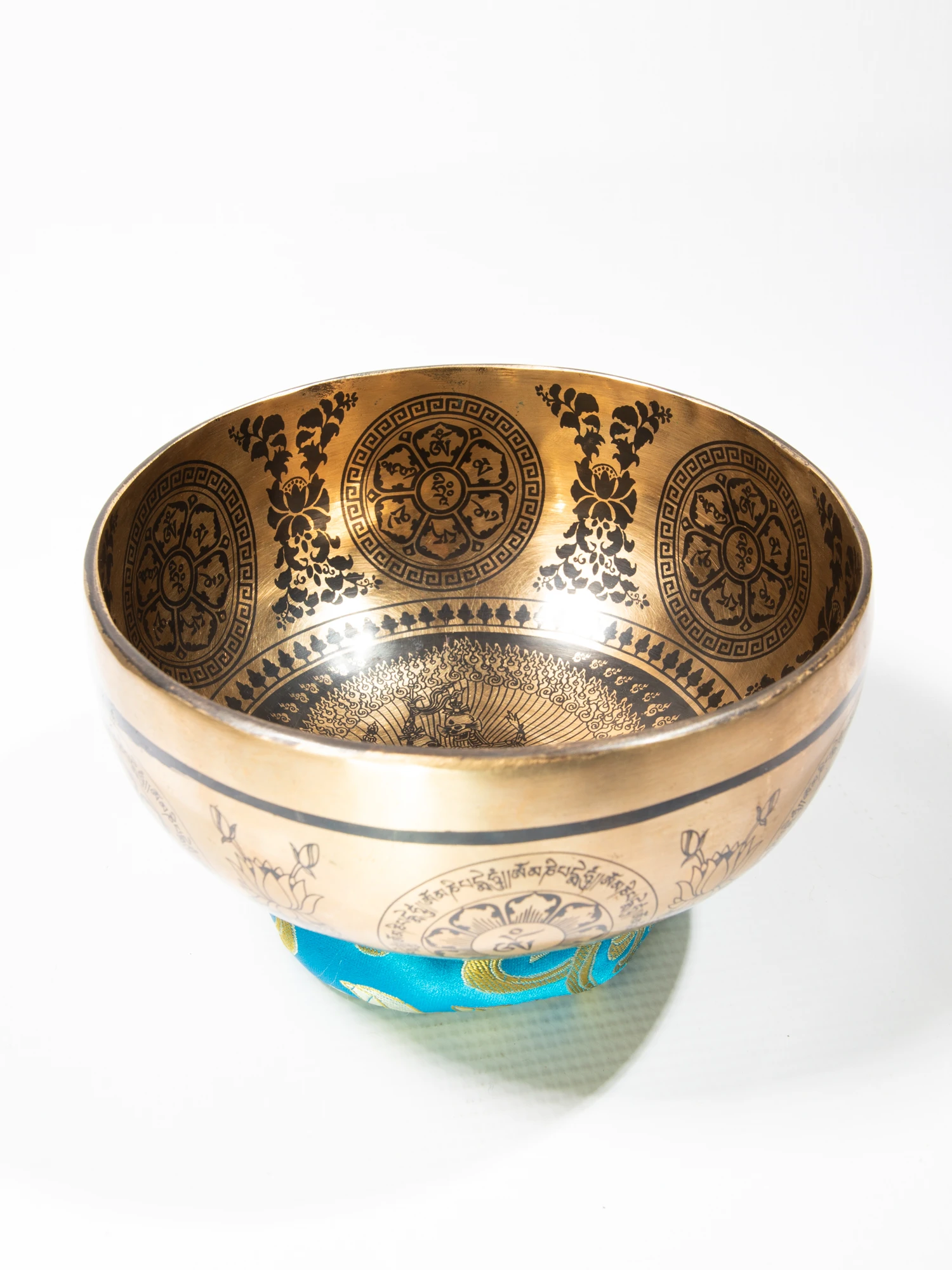 Singing Bowl Tibetan Autentic Forjat manual - Laser Print, 15 cm, 0,663 kg [4]