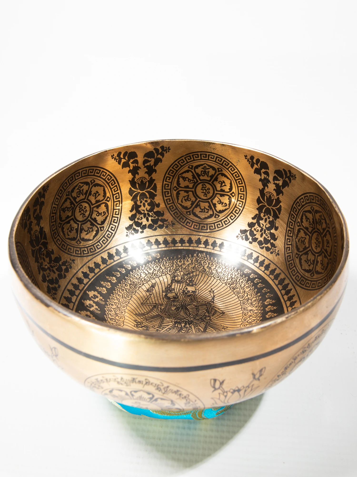 Singing Bowl Tibetan Autentic Forjat manual - Laser Print, 15 cm, 0,663 kg [3]
