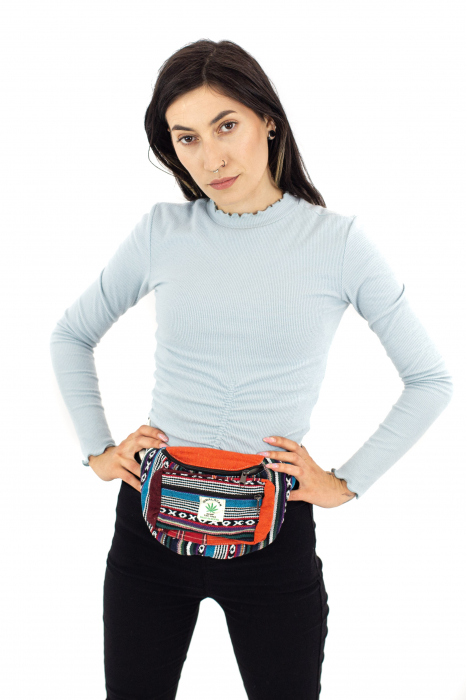 Borseta din bumbac - Multicolor [9]