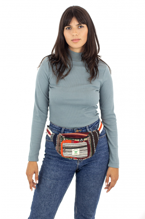 Borseta din bumbac - Multicolor [8]