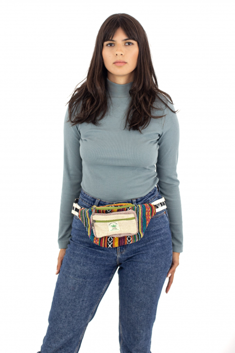 Borseta din bumbac - Multicolor [6]