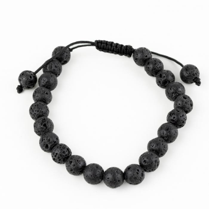 Bratara Old Rudraksha - Negru [2]