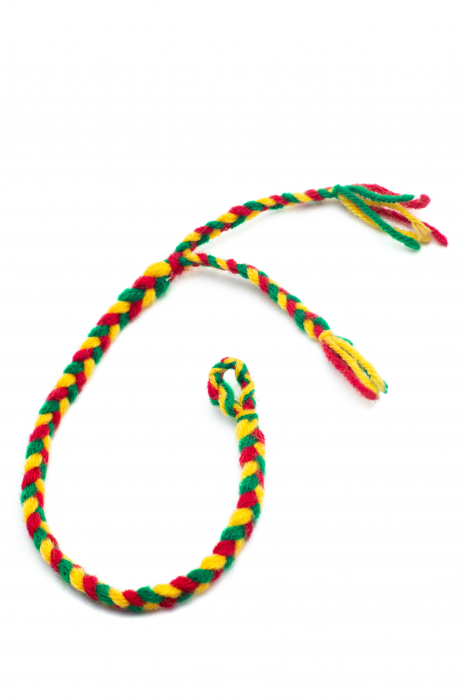 Bratara de picior impletita - Multicolora [2]