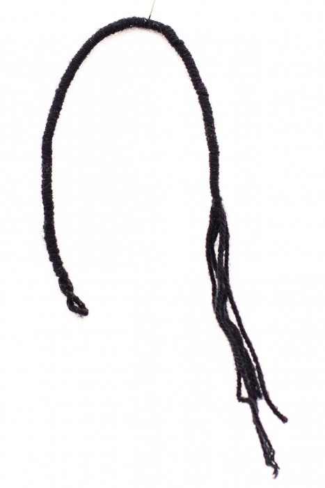 Bratara de picior cu clopotei - hemp anklet [2]