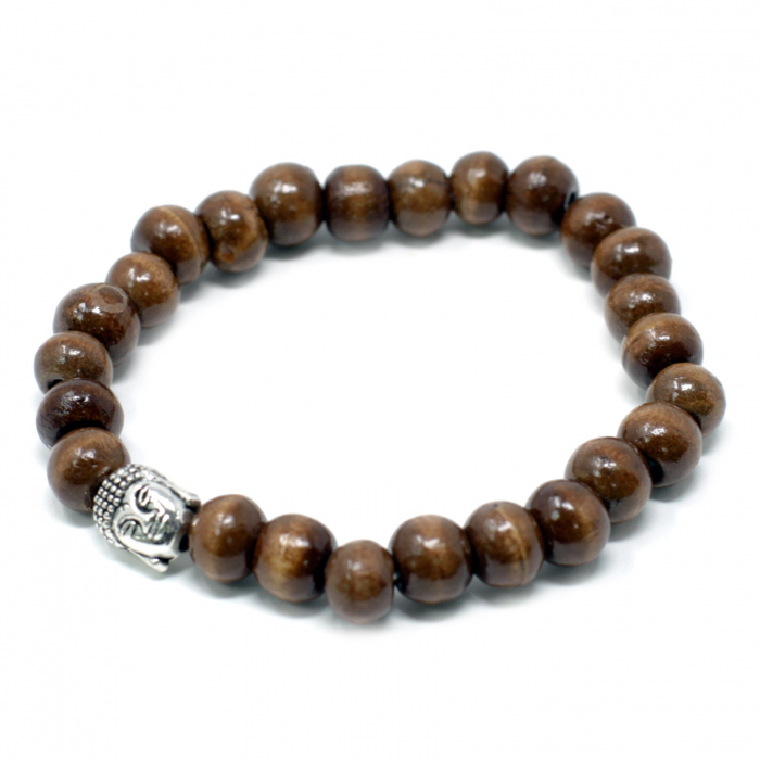 Brățără din Lemn cu Talisman Buddha - Maro [1]