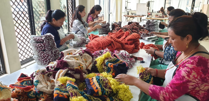 Caciula din lana copii - Tree [3]