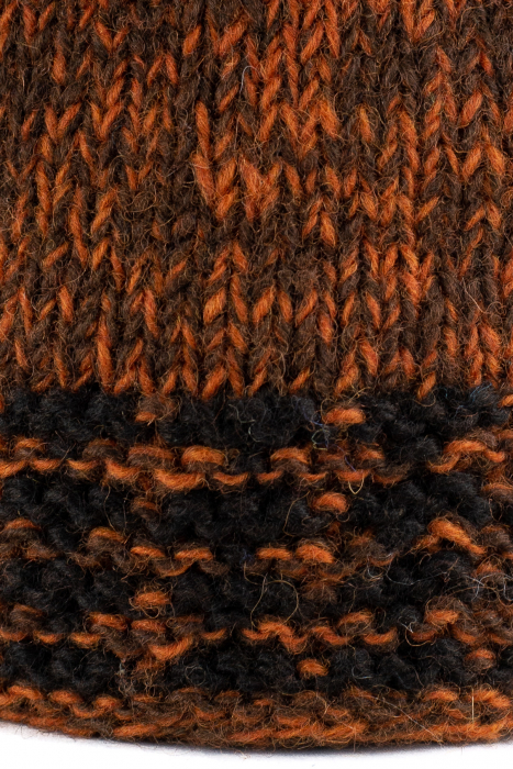 Caciula din lana - Black and Brown [3]