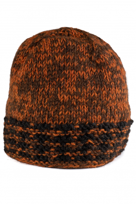 Caciula din lana - Black and Brown [2]