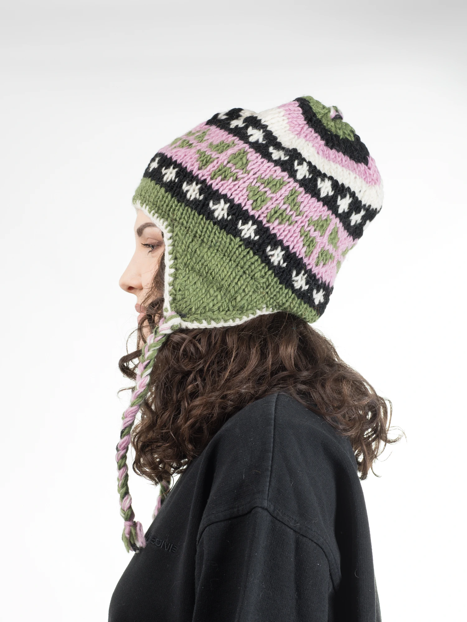 Caciula din lana captusita cu polar - Model unicat 10 [2]