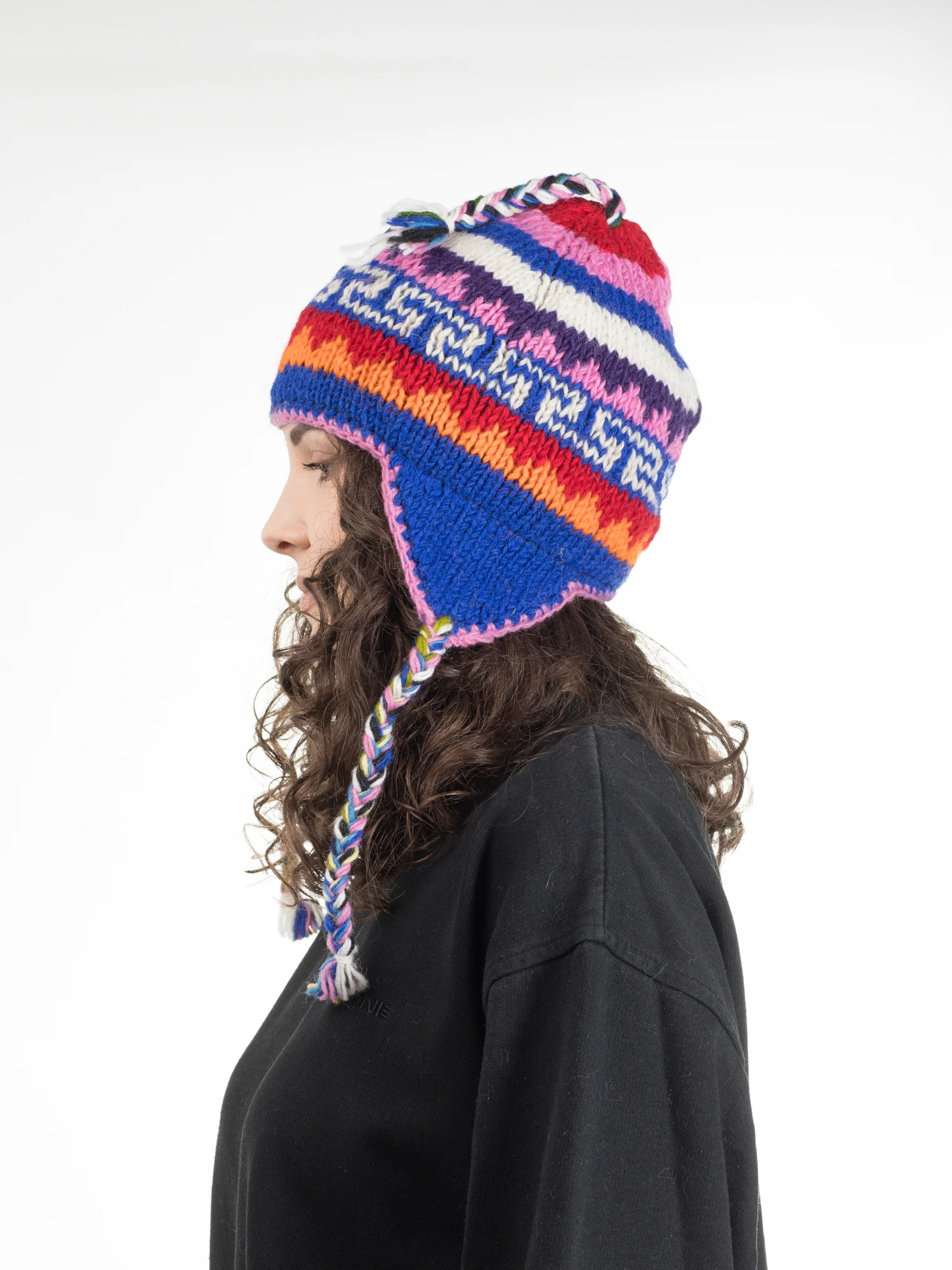 Caciula din lana captusita cu polar - Model unicat 14 [2]