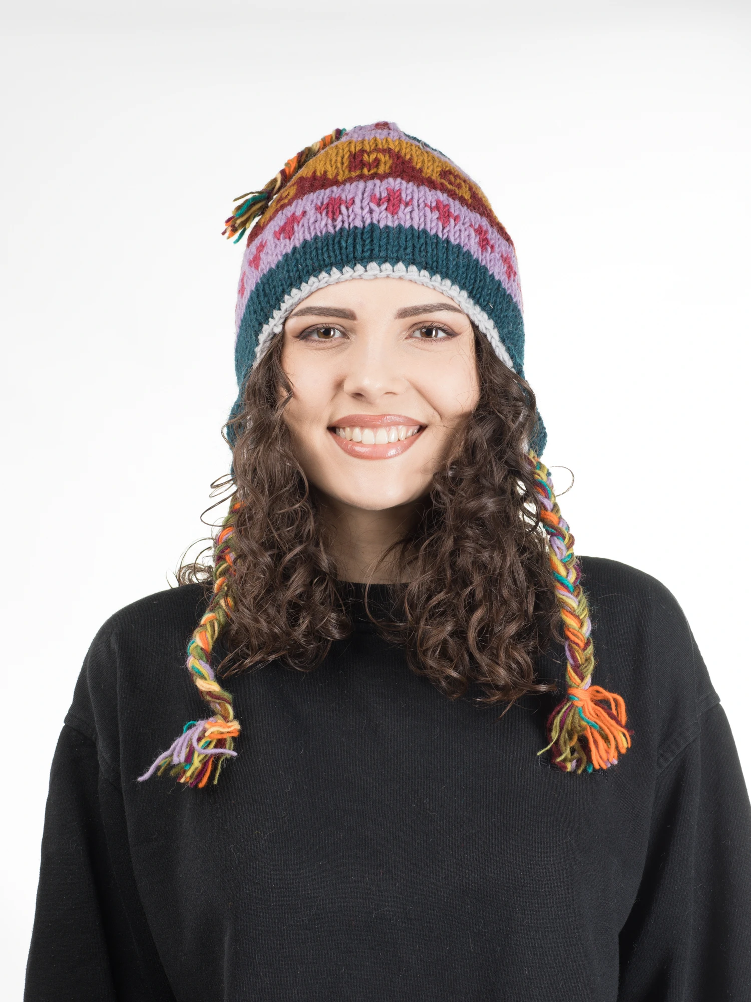 Caciula din lana captusita cu polar - Model unicat 8 [1]