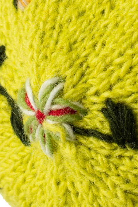 Caciula din lana - Lime [5]